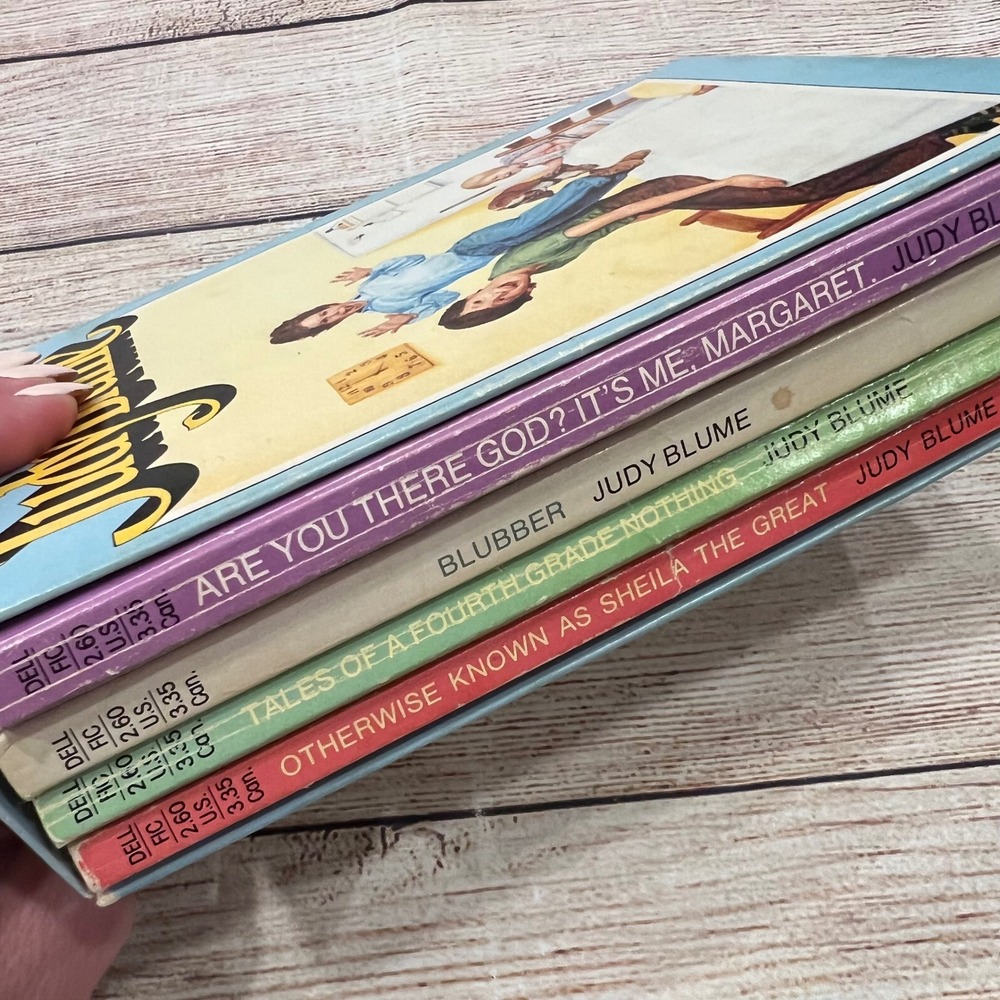 Judy Blume‎ 1972 Book Collection 4 Vintage Childrens Novels